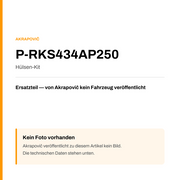 Akrapovic Hülsen-Kit P-RKS434AP250 — Platzhalter, kein Herstellerfoto verfügbar
