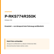 Akrapovic Hülsen-Kit P-RKS774R350K — Platzhalter, kein Herstellerfoto verfügbar