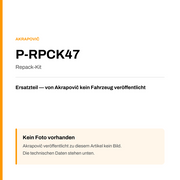 Akrapovic Repack-Kit P-RPCK47 — Platzhalter, kein Herstellerfoto verfügbar