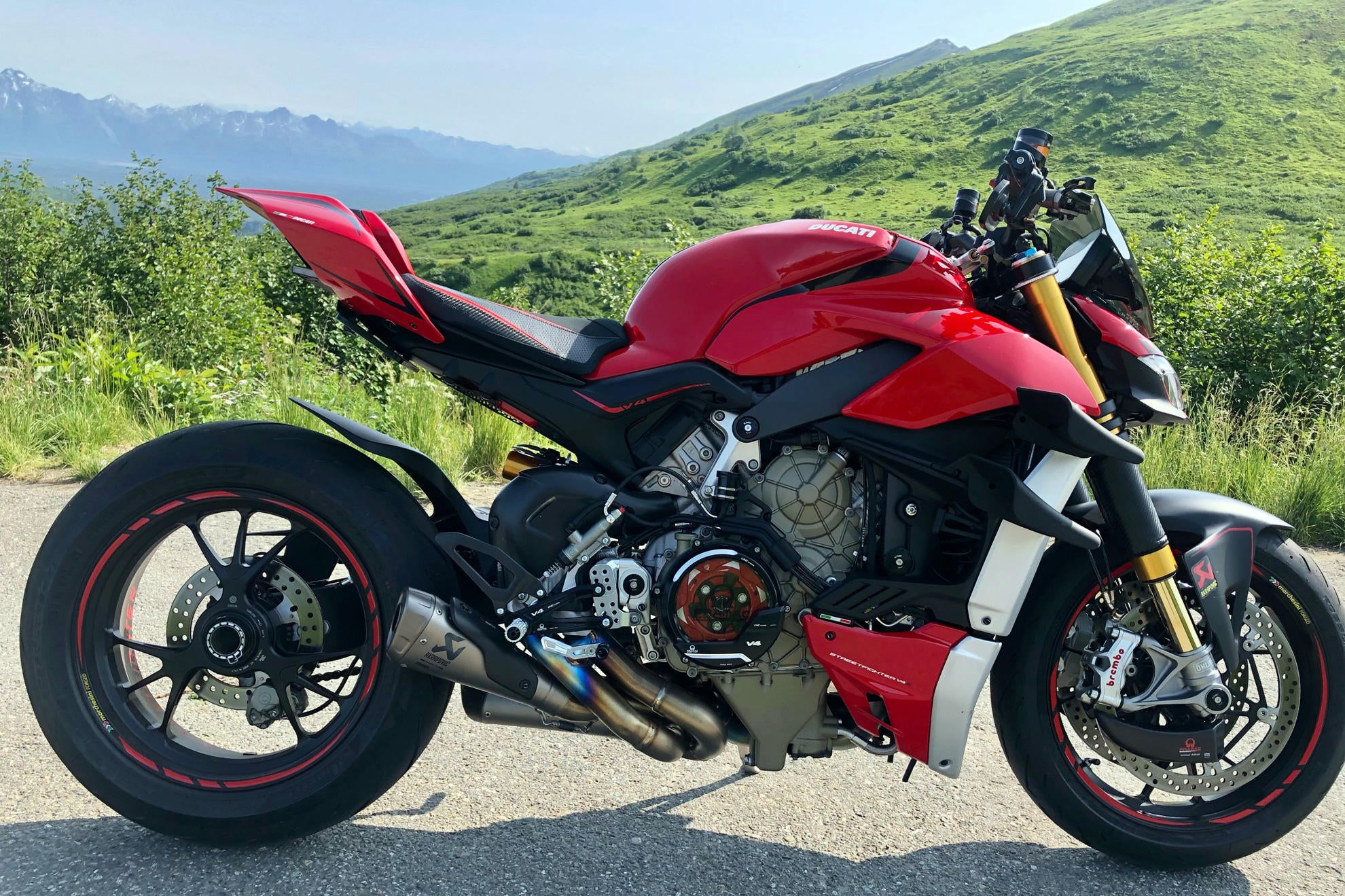 Protector de embrague de aluminio cubierta de protección Pramac Racing Edición Limitada CNC Racing Ducati Panigale V4/S (2025) PR310BPR 