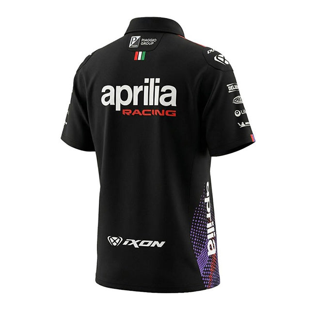 Polo Replica del equipo de carreras Aprilia 2026 para hombre IXON 