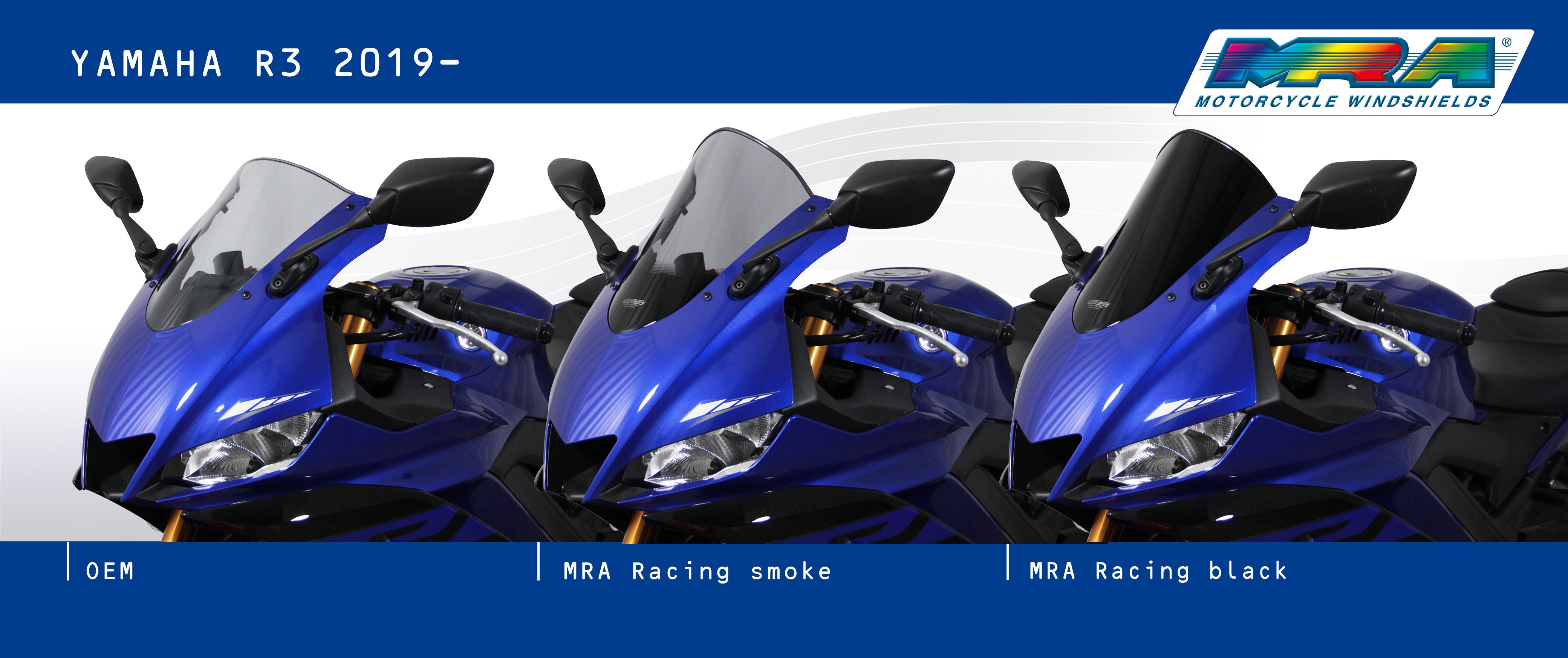 MRA R Racing Parabrisas Yamaha YZF-R3 (19-25) 