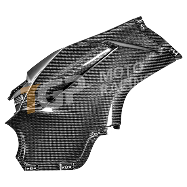 Panel lateral derecho 200 g de carbono AP Carbon Line Ducati Panigale V4 R (2026) 