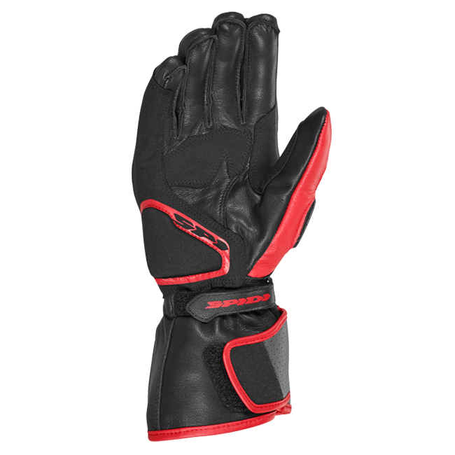 Guantes de cuero para moto Spidi STR-6 Racing | Hombre | Rojo | A221014 
