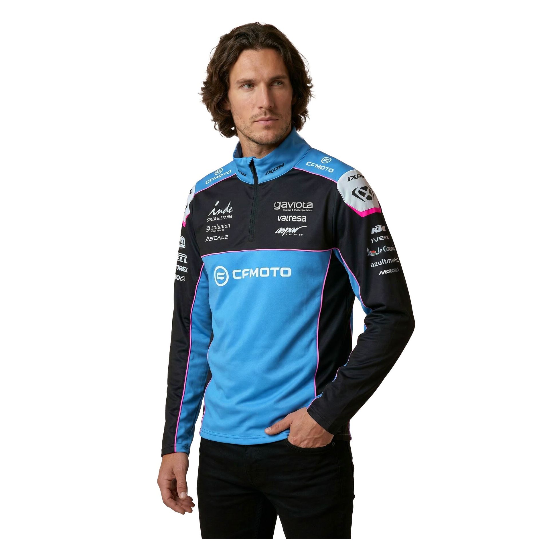 CFMOTO Aspar Racing sudadera réplica del equipo Ángel Nieto 2026 IXON 