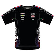 Camiseta réplica del equipo de carreras Aprilia 2026 infantil IXON 