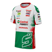 Replica camiseta para hombre del LCR Honda Racing Team Johann Zarco #5 2026 IXON 