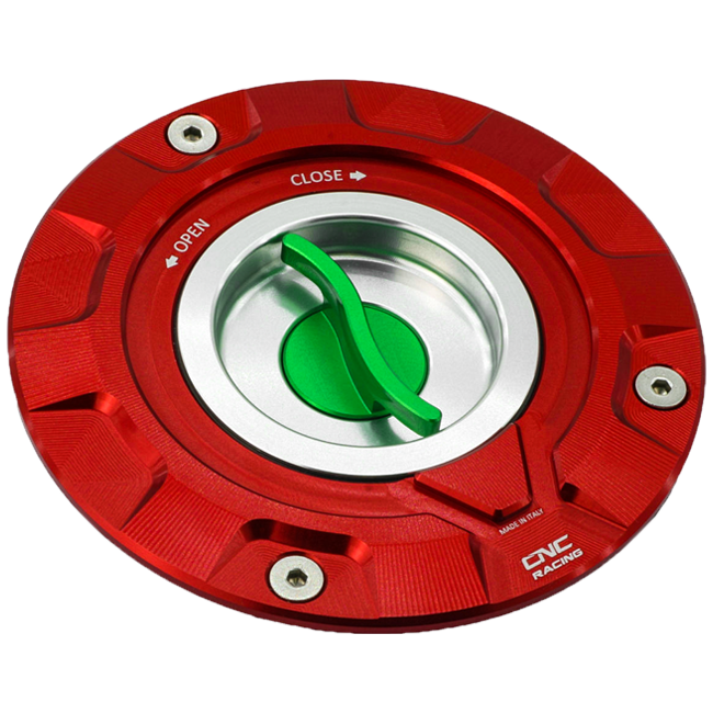 Tapa de tanque con cierre rápido Livery Tricolore CNC Racing Ducati Panigale V4/S (2025) TS401R 