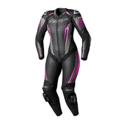 RST Tractech EVO D3O mono Mono de cuero – Mono de carreras perforado | mujeres | negro/rosa | 103643 