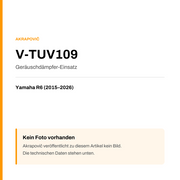Akrapovic Geräuschdämpfer-Einsatz Yamaha R6 (15-26) V-TUV109 — Platzhalter, kein Herstellerfoto verfügbar