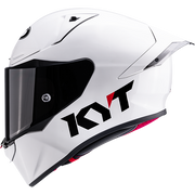 Casco de competición KYT R1R Plain blanco brillante Y6R100W3 