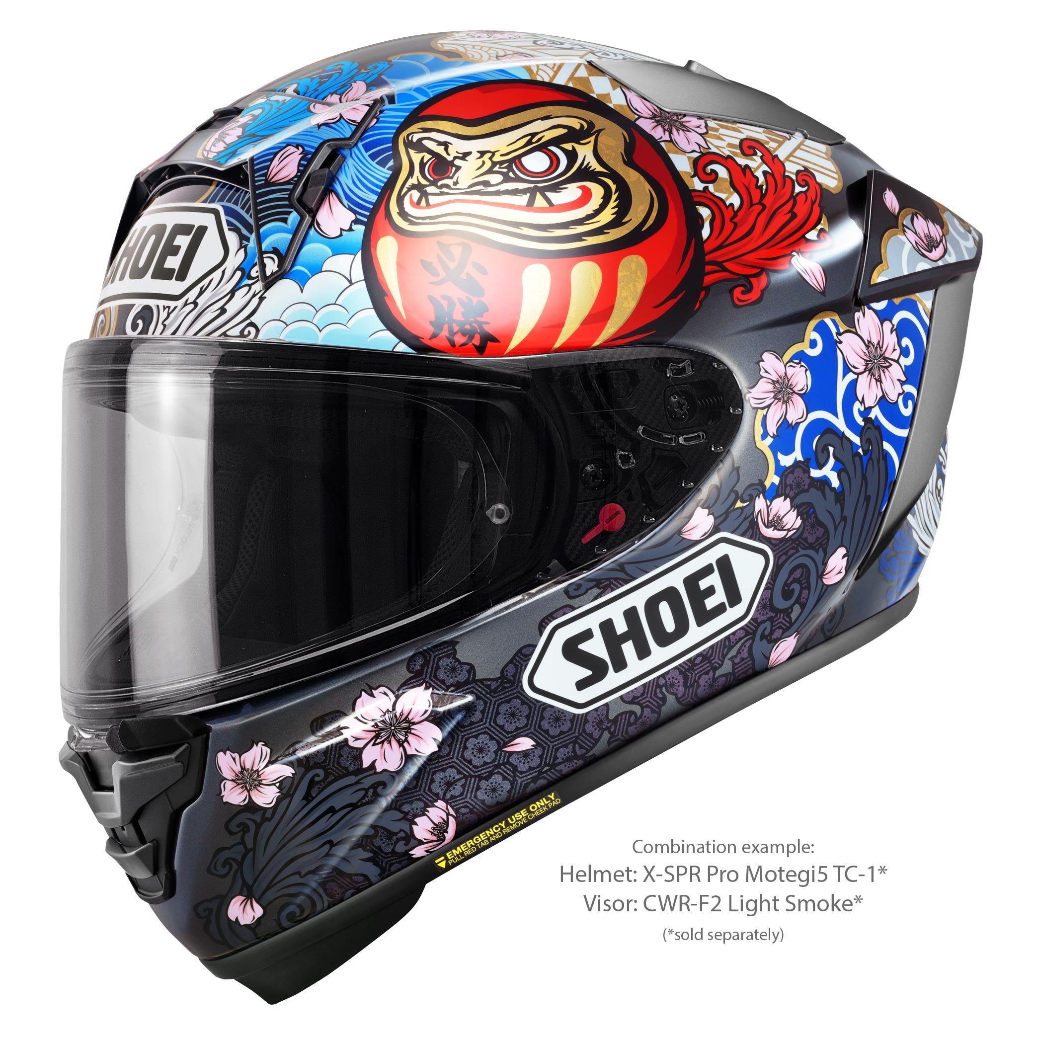 Shoei X-SPR PRO Casco Márquez Motegi5 TC-1 - Réplica de Marc Márquez Motegi 2024 