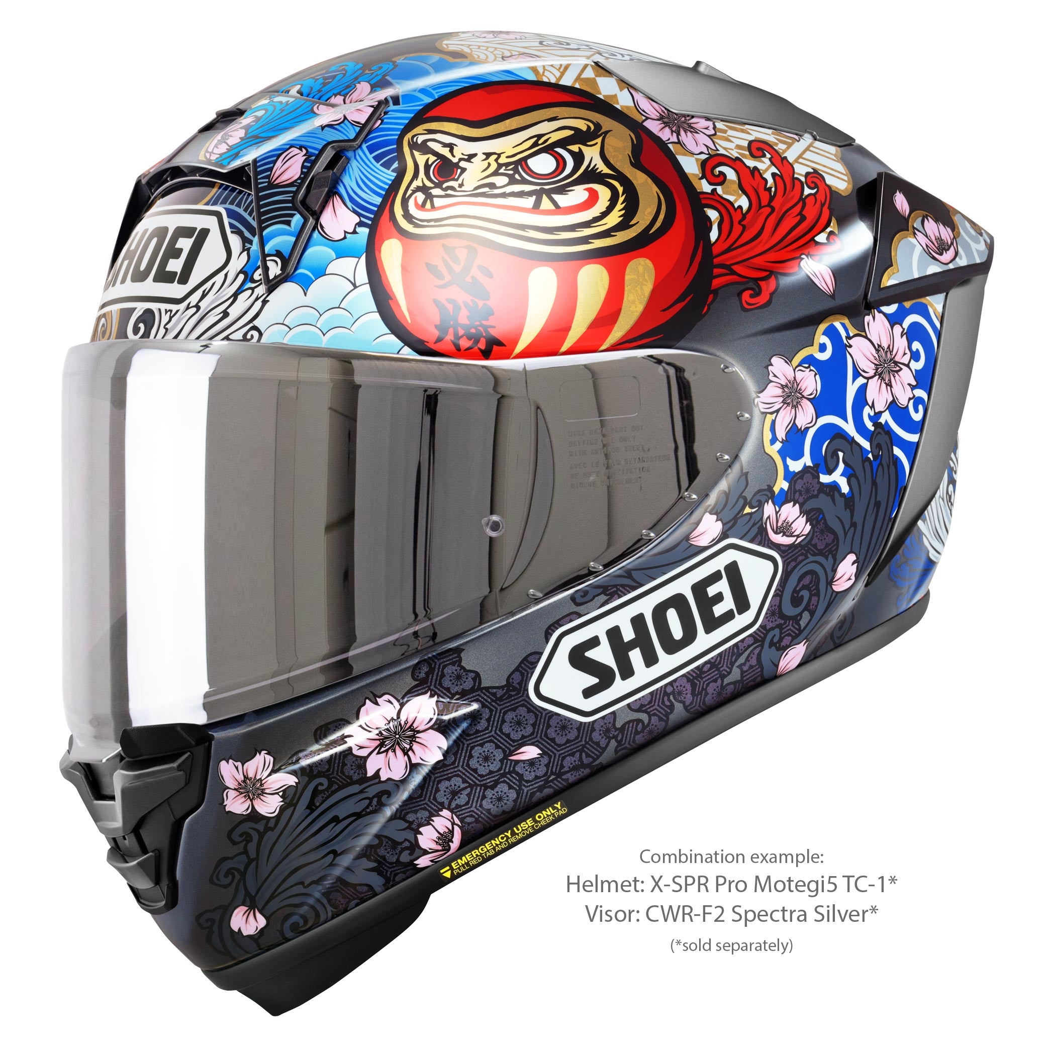 Shoei X-SPR PRO Casco Márquez Motegi5 TC-1 - Réplica de Marc Márquez Motegi 2024 