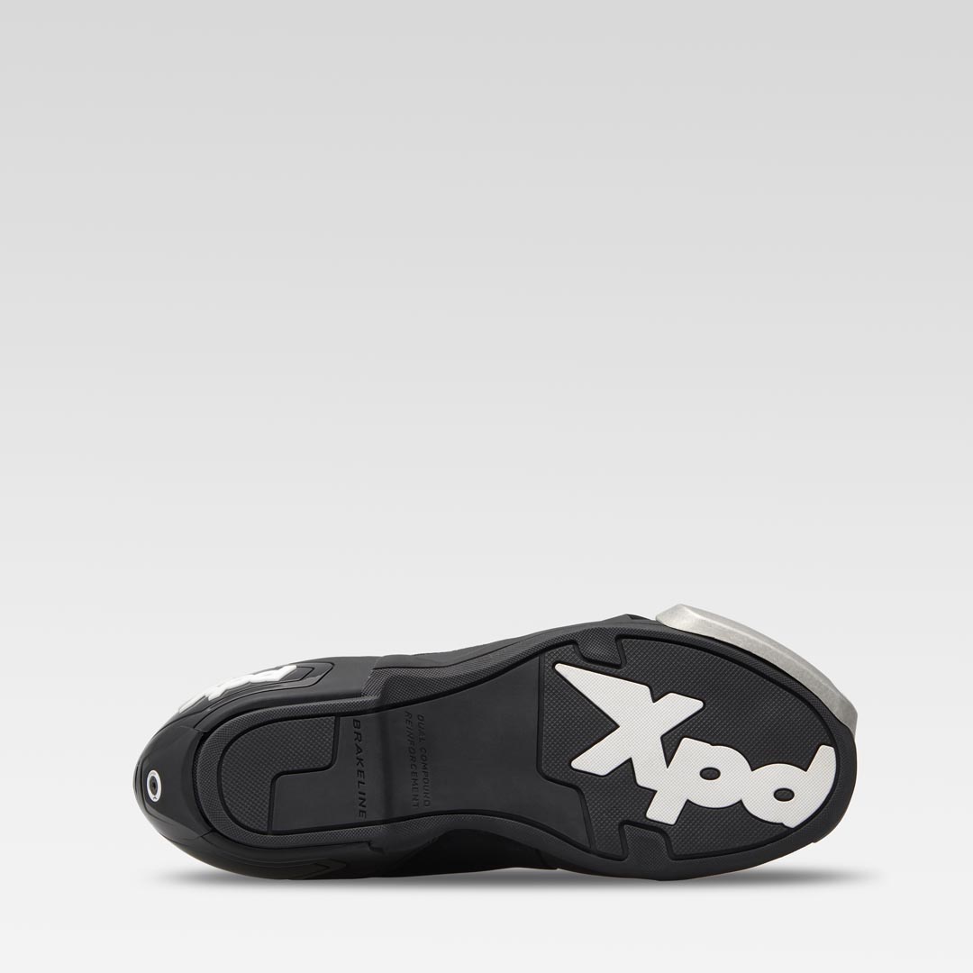 XPD X10-R Botas de motociclismo de carrera y calle | Hombres | Negro 