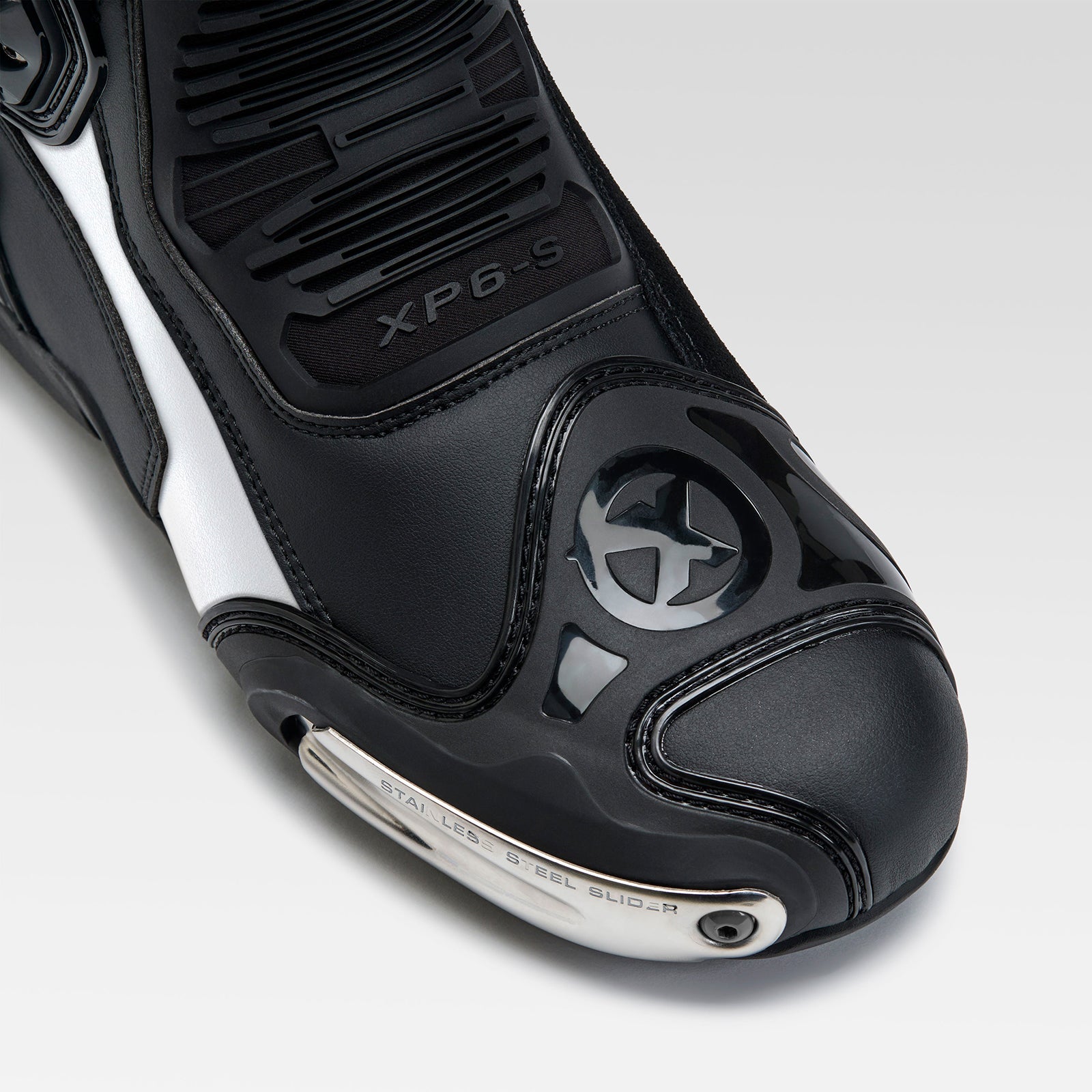XPD XP-Mode botas de motocicleta | Hombres | Negro/Blanco 