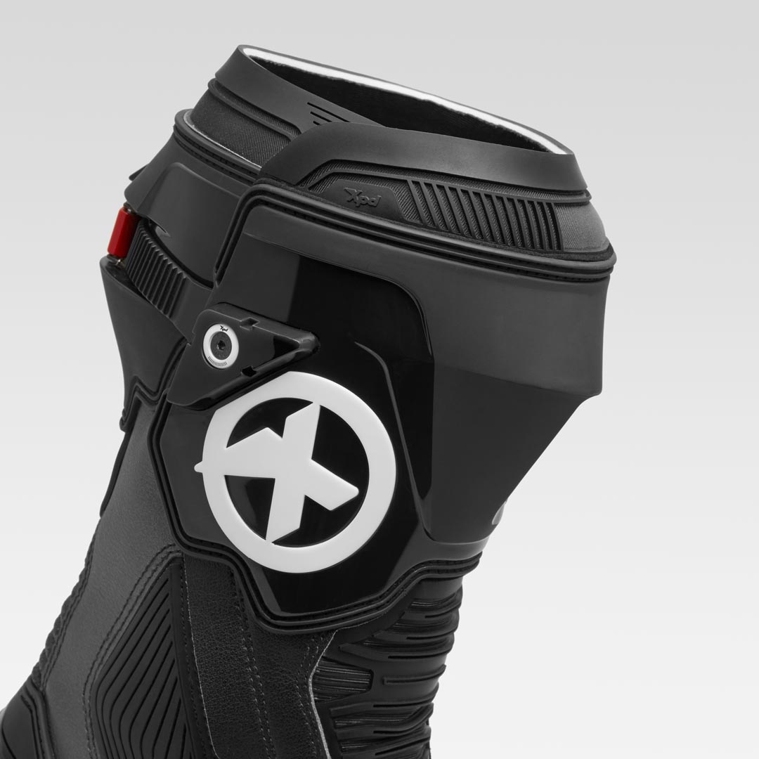 XPD XP9-S Botas de moto de carreras y de calle | Hombre | Negro 