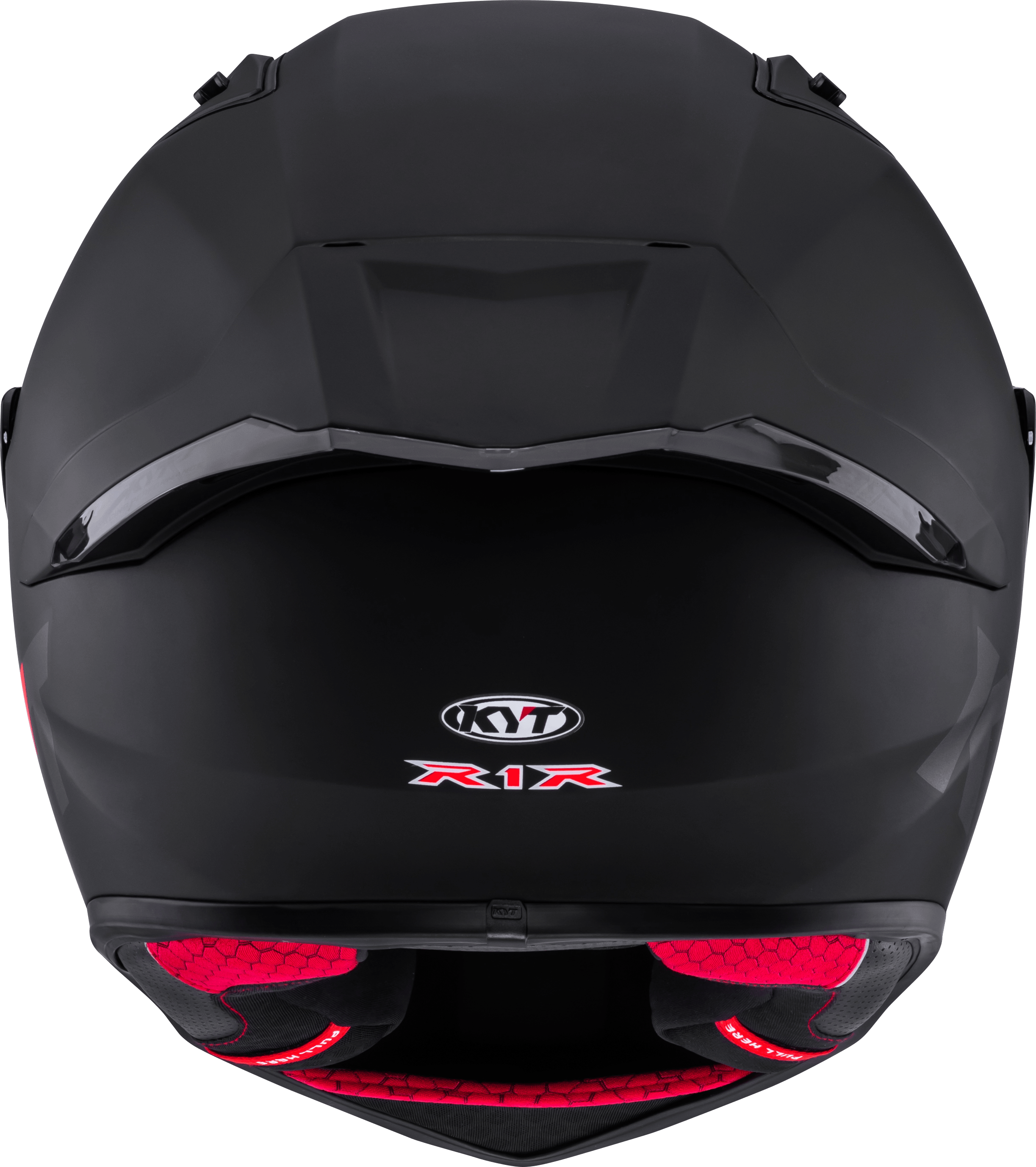 Casco de competición KYT R1R Plain negro mate Y6R100X6 