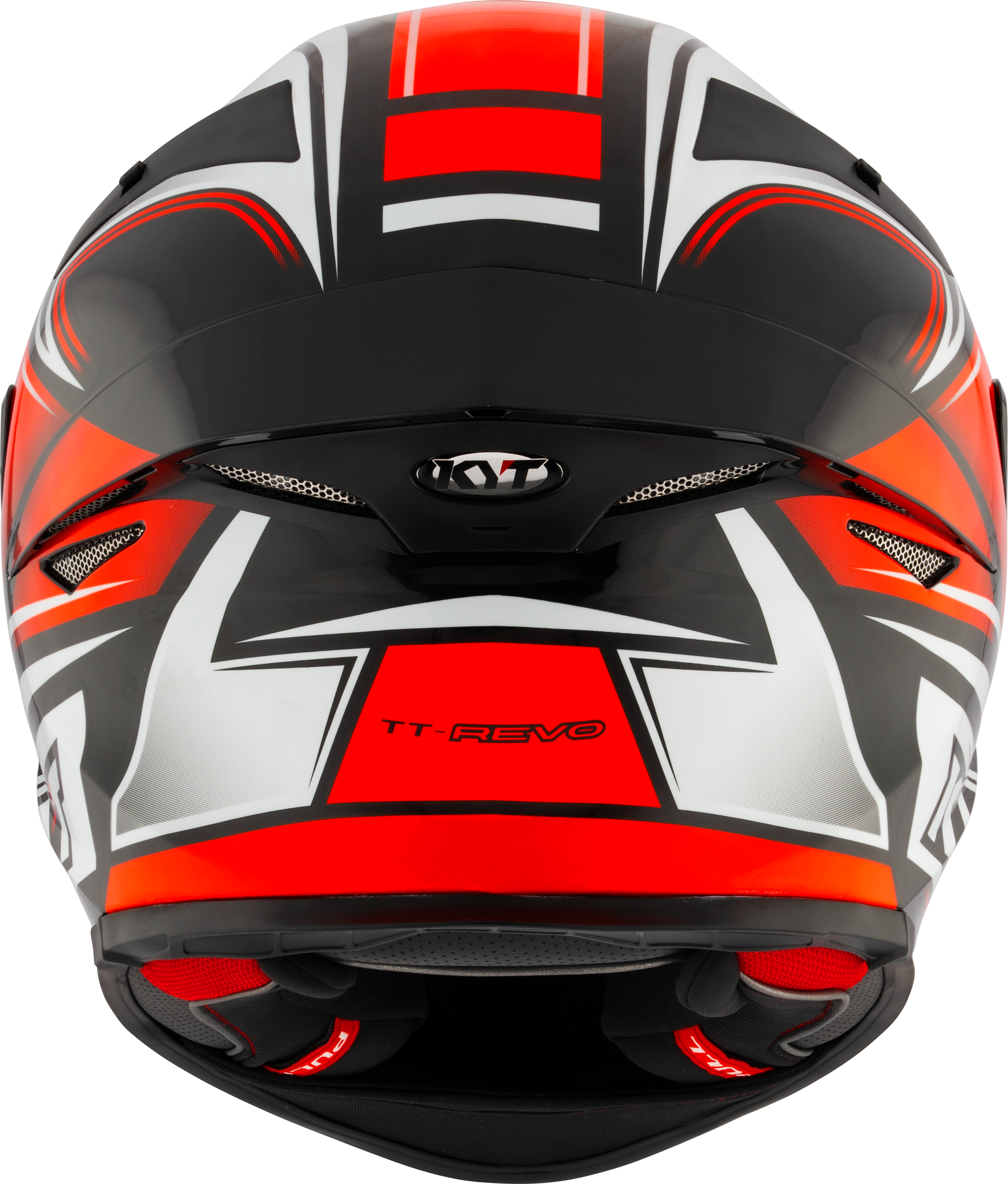 KYT TT-Revo Casco Turista Rojo Fluo Y6TR0012 