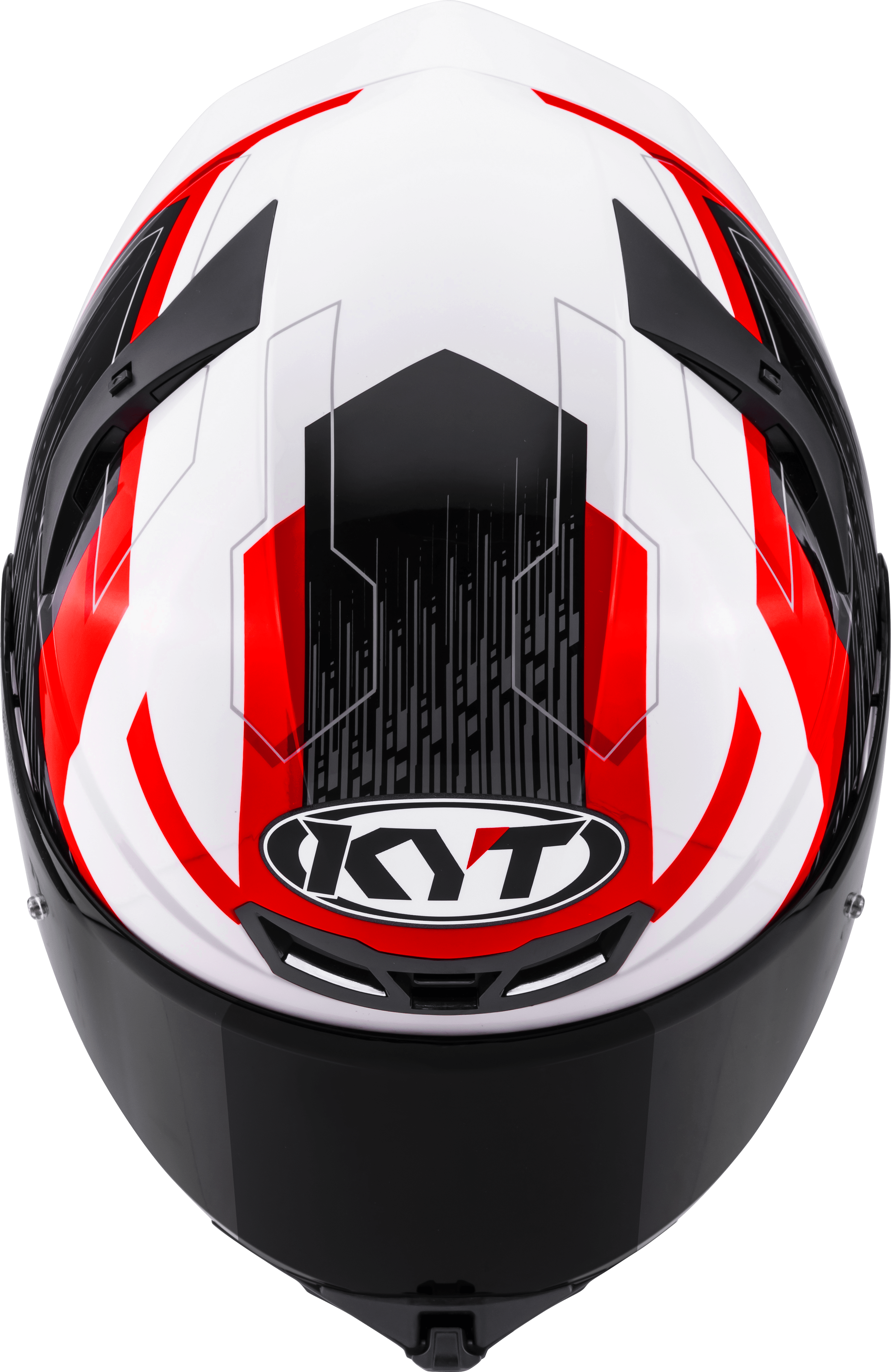 KYT TT-Revo Casco Speeding Blanco / Rojo Y6TR0051 