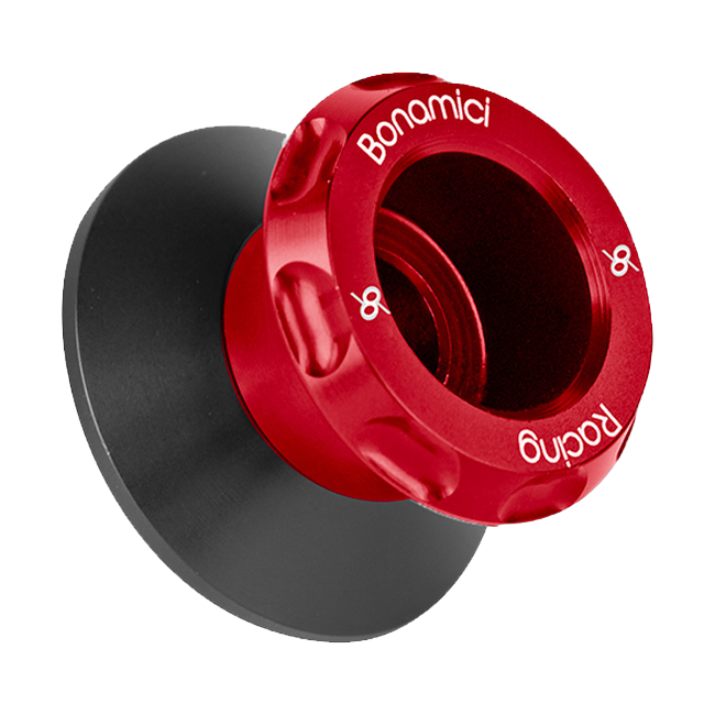 Bobbins/Ständeraufnahme EVO M10x1,25 Bonamici Racing SCS10F für CFMOTO 675 SR-R – Rot