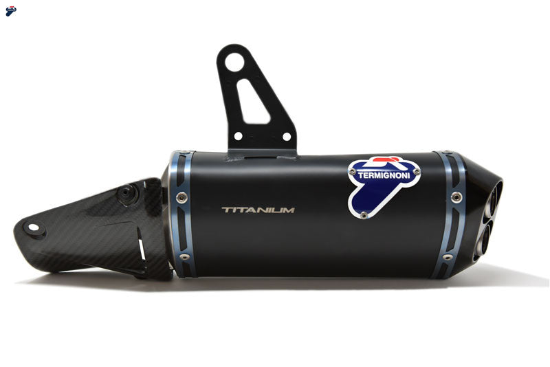 Kit de escape Termignoni Slip-On Black Edition para Ducati Panigale V4/S/R (18-24) D18409400INA 