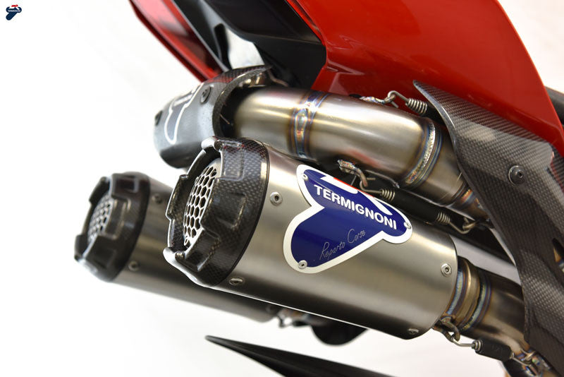 Sistema de escape completo Termignoni de titanio D200 RHT para Ducati Panigale V4 R (19-24) D20009400TTC 