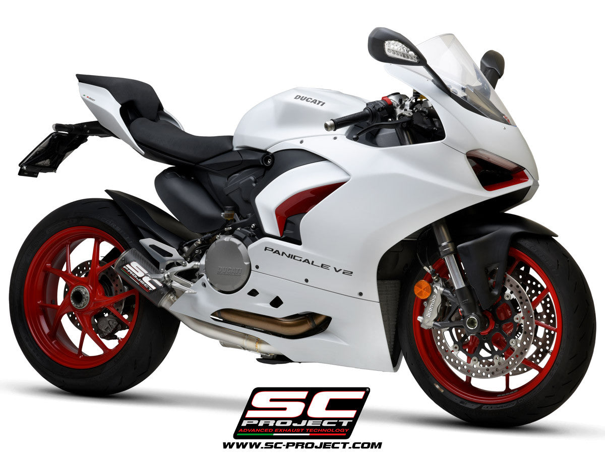 Sistema semi-completo SC-Project CR-T para Ducati Panigale V2 955 (20-24) D35A-LT69CR 