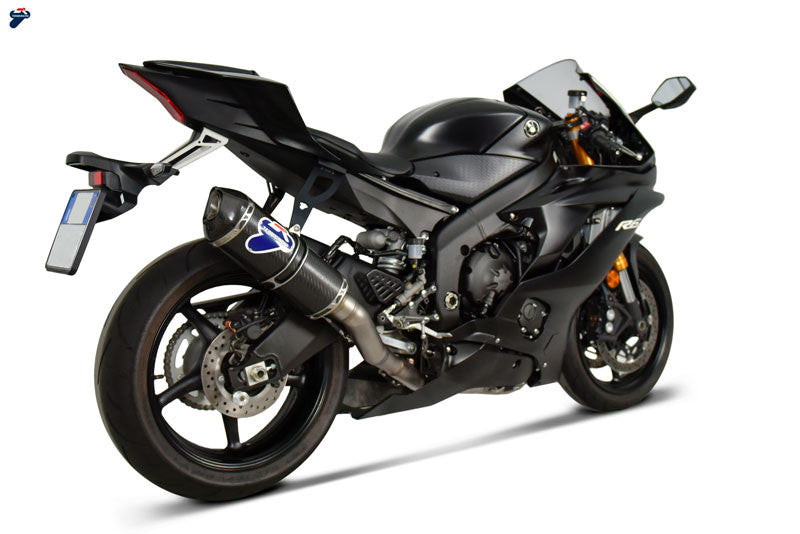 Kit de escape completo Termignoni Titanium Kit-SSP versión Yamaha YZF-R6 (06-25) Y11810200TCC 