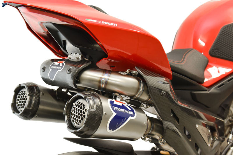 Sistema de escape completo Termignoni de titanio D200 RHT para Ducati Panigale V4 R (19-24) D20009400TTC 