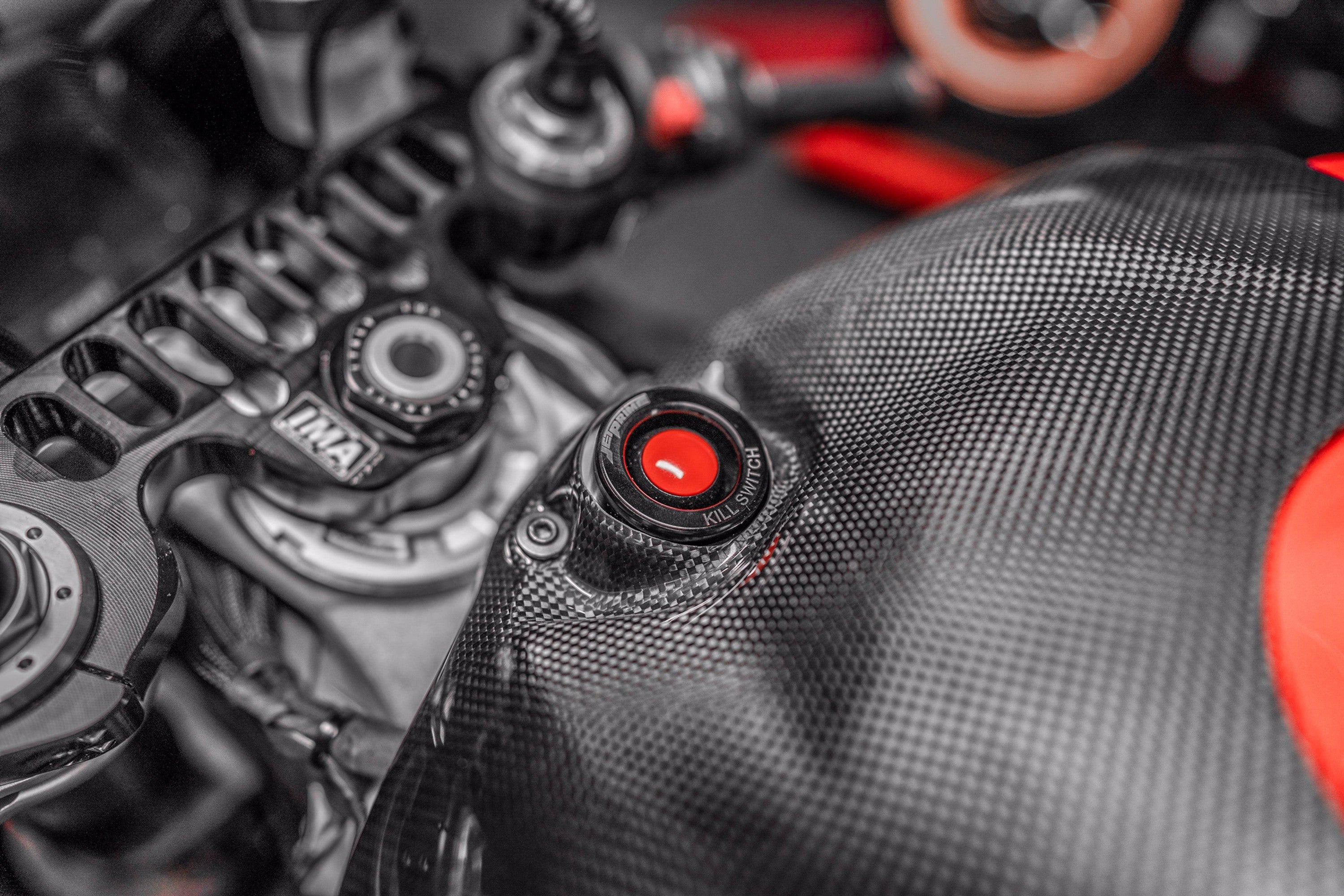 Botón de Kill Switch JetPrime Ducati Panigale V4 R (23-24) JP KS 021 