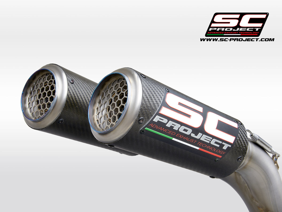 SC-Project Sistema de escape semi-completo CR-T Ducati Panigale V4/S (18-20) D26A-T68C 