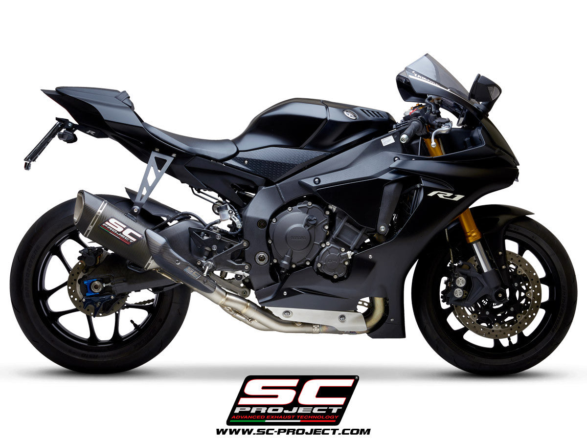 SC-Project Slip-On SC1-R + tubo de reemplazo KAT Yamaha YZF-R1/M RN65 (20-25) 