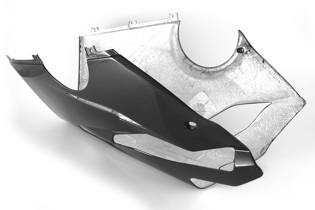 Spoiler de bicho "Escape de mercado secundario" Carbono Fullsix Ducati Panigale V4/S/R (18-21) 