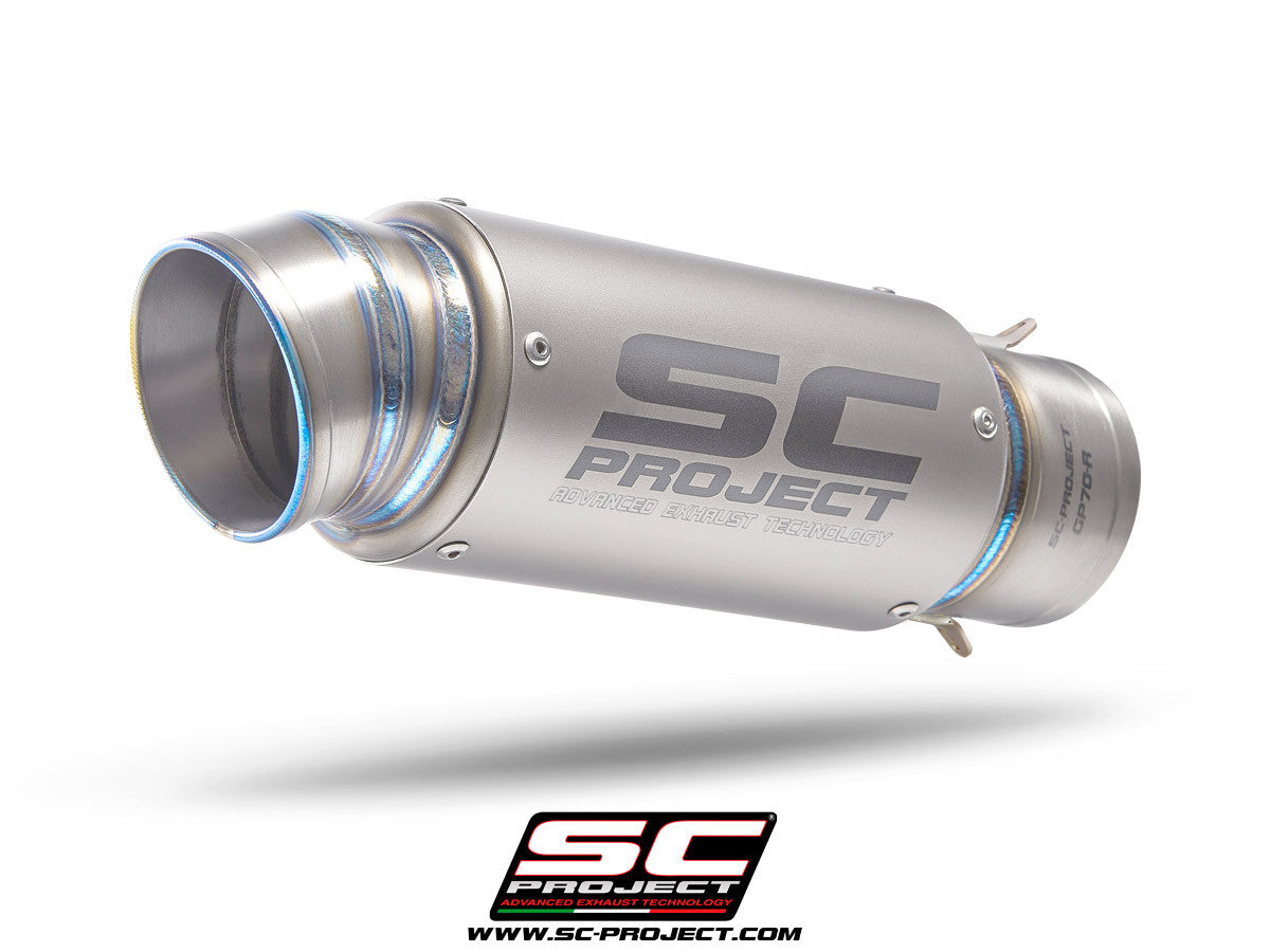 SC-Project Slip-On GP70-R + tubo de reemplazo KAT Yamaha YZF-R1/M RN65 (20-25) Y11C-DET70 