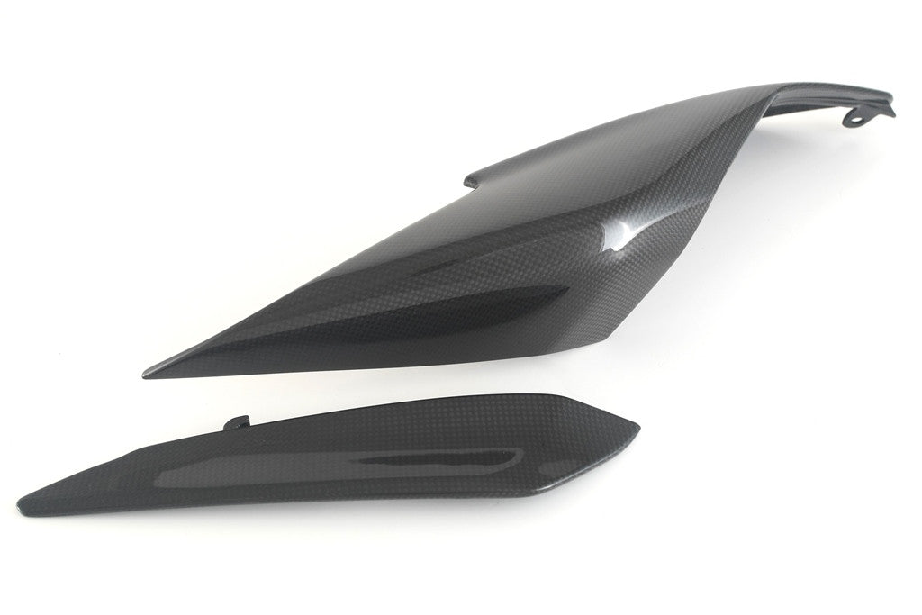 Carcasa trasera (2 piezas) izquierda de carbono Fullsix Ducati Panigale 1299/S (15-18) 