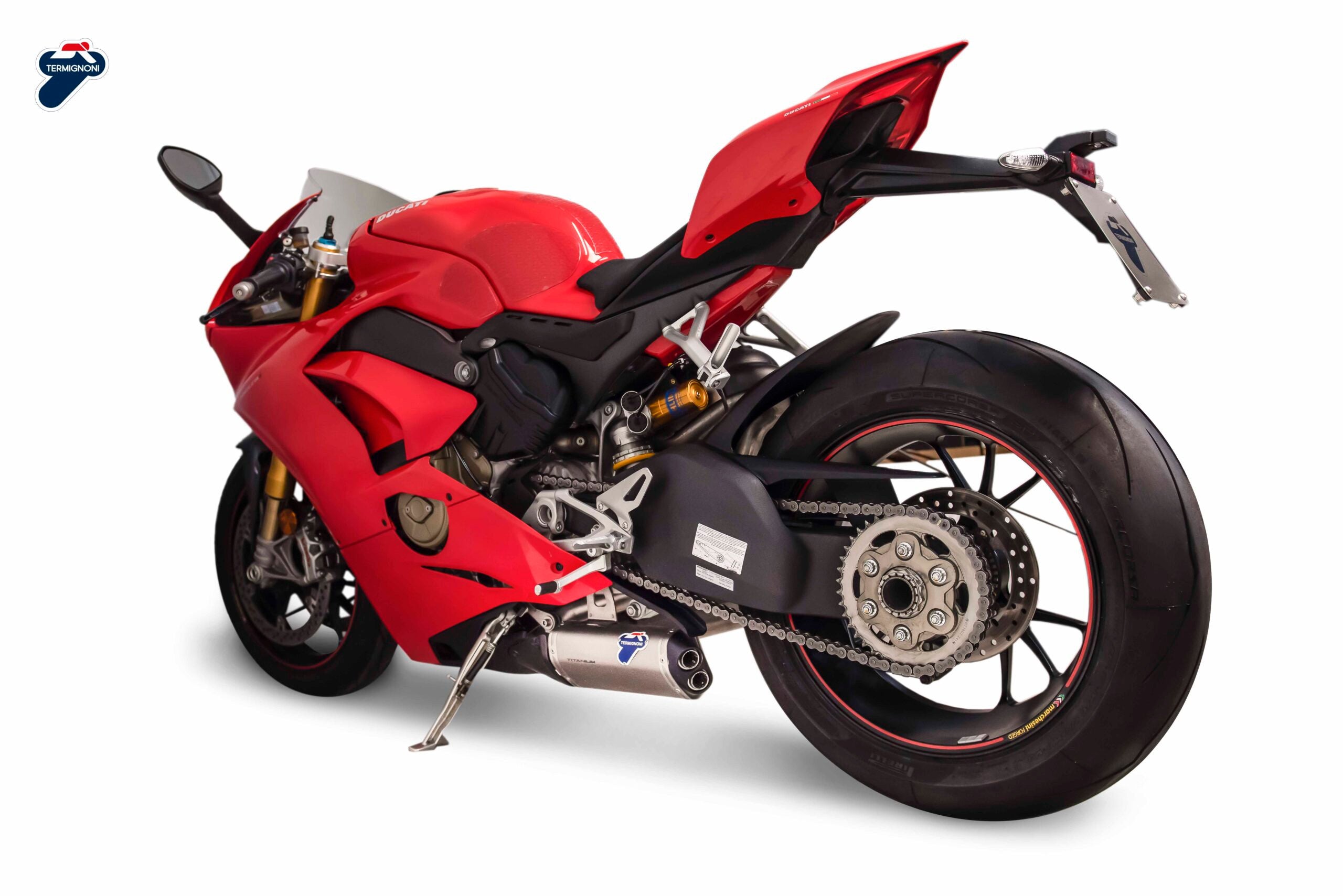 Kit de Escape Slip-On Termignoni para Ducati Panigale V4/S/R (18-24) D18409400ITA 