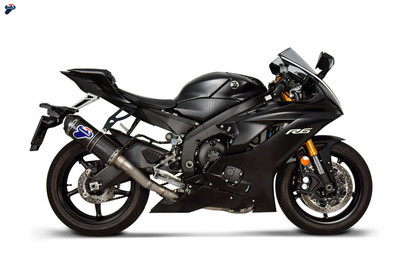 Kit de escape completo Termignoni Titanium Kit-SSP versión Yamaha YZF-R6 (06-25) Y11810200TCC 