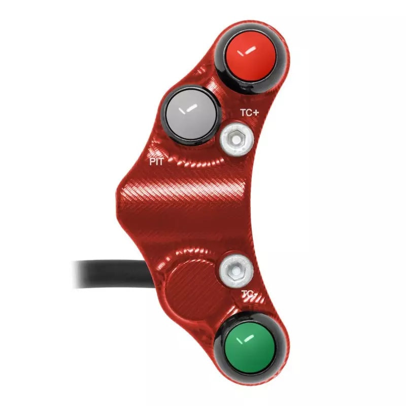Interruptor de manillar Race izquierdo JetPrime Aprilia RSV4/1100 Factory/RF/RR (17-20) JP PLSR 009 RF 