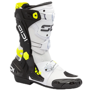 Botas de moto Sidi Rex Blanco/Negro/Amarillo 