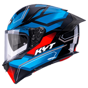 KYT R2R Casco Parsec Negro / Azul / Rojo Y6R20024 