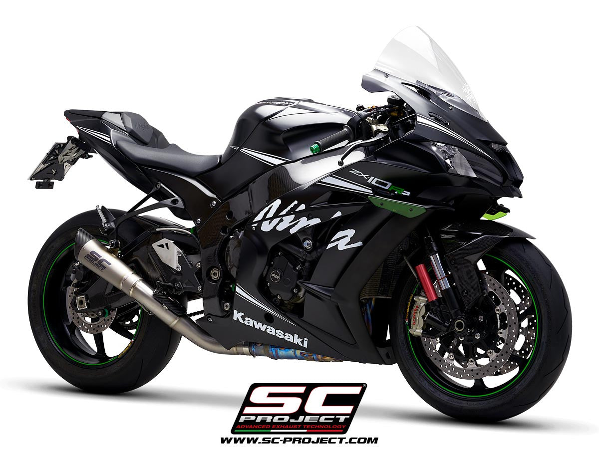 SC-Project Slip-On S1 + tubo de reemplazo KAT Kawasaki ZX-10 R/RR (16-20) K22A-DET41T 