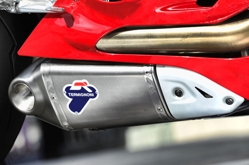 Kit de escape Slip-On de Titanio Termignoni para Ducati Panigale 1199/R/S (12-17) 96450311B 