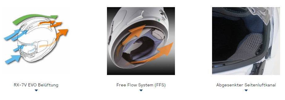 Casco Arai RX-7V Evo Frost Black 