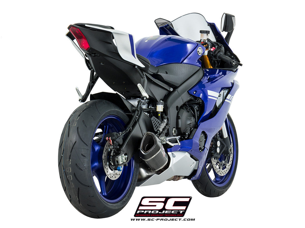 SC-Project Escape Slip-On SC1-R Yamaha YZF-R6 RJ27 (17-26) Y21A-L90C 