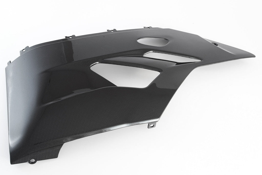Panel lateral inferior izquierdo de carbono Fullsix Ducati Panigale V2 955 (20-24) 