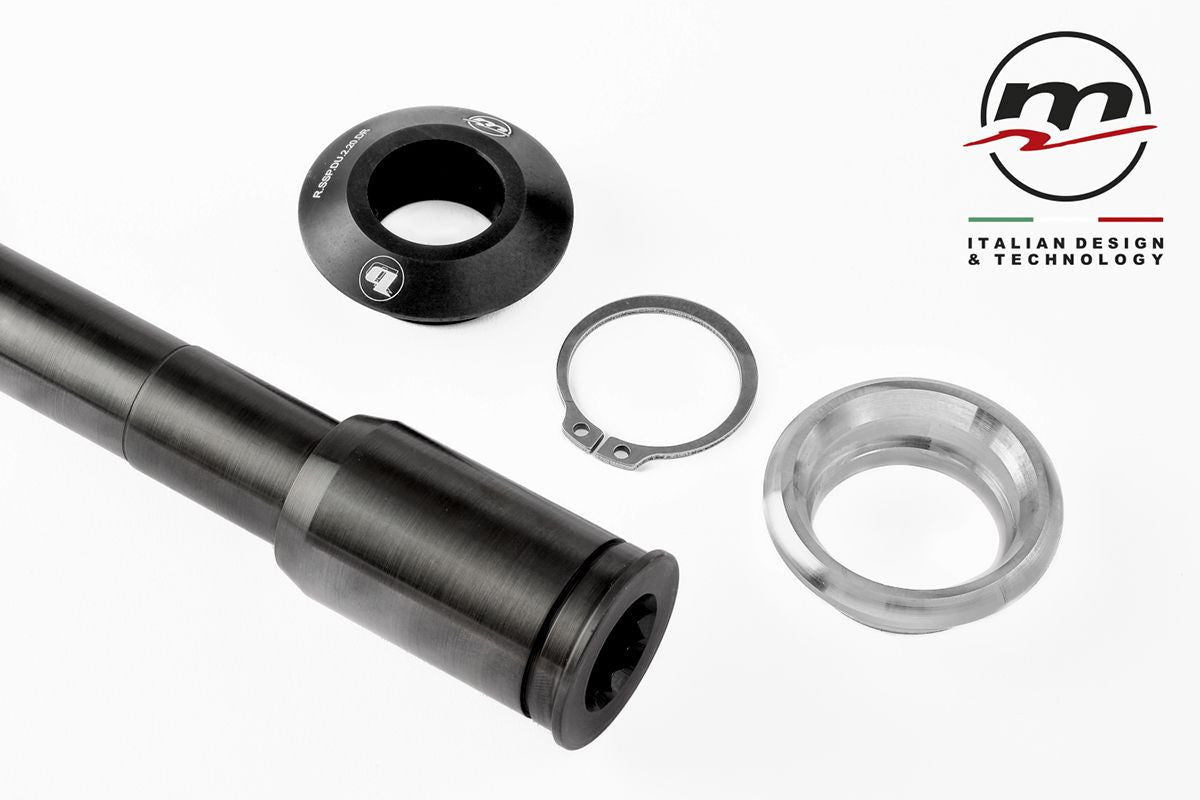 Kit de cambio rápido del eje de la rueda delantera Melotti Racing Ducati Panigale V2 955 (20-24) BA-SSP.DU.2.20.KPRAR 