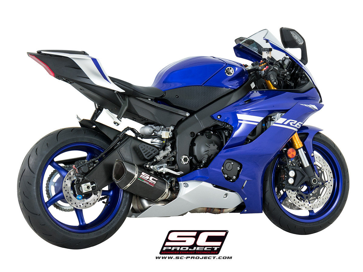 SC-Project Escape Slip-On SC1-R Yamaha YZF-R6 RJ27 (17-26) Y21A-L90C 