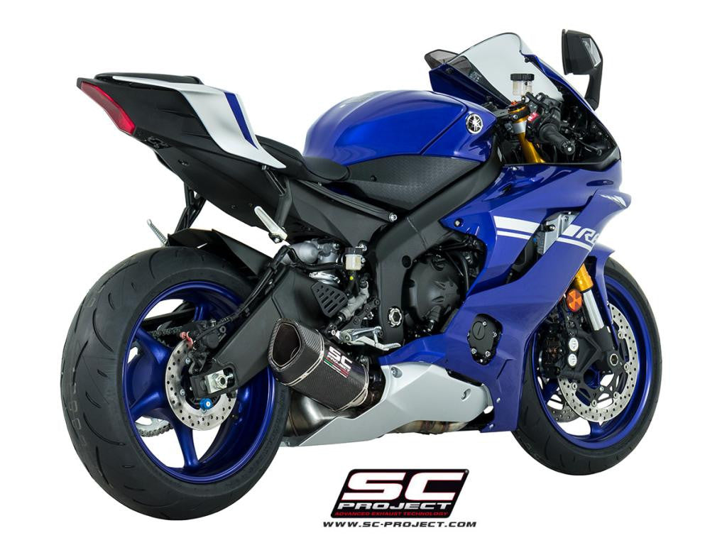 SC-Project Escape Slip-On SC1-R Yamaha YZF-R6 RJ27 (17-26) Y21A-L90C 