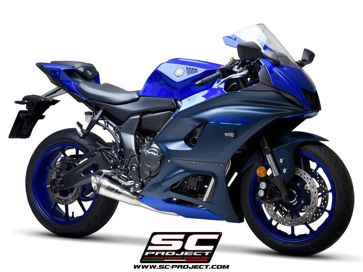 Sistema de escape completo SC-Project RACE S1 Yamaha YZF-R7 (21-25) Y36A-CDE41 