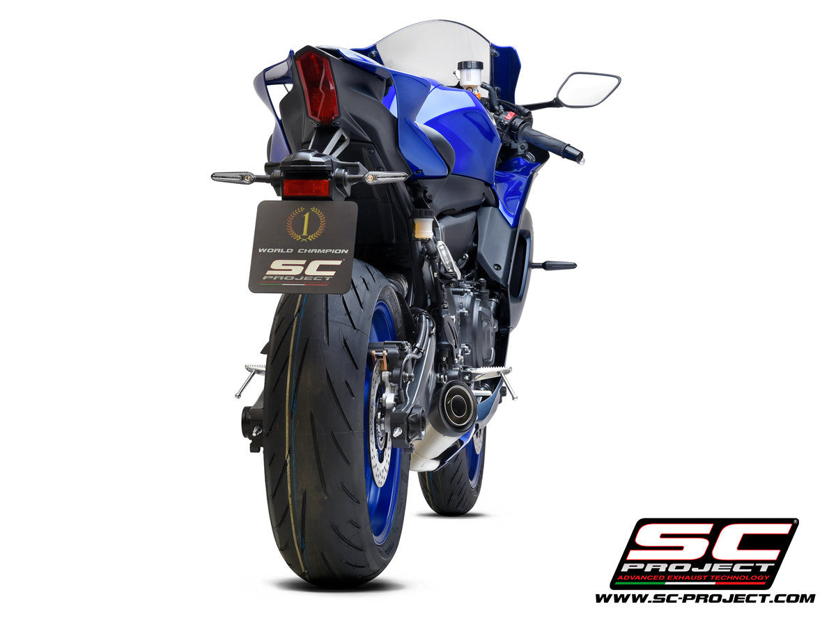 Sistema de escape completo SC-Project RACE S1 Yamaha YZF-R7 (21-25) Y36A-CDE41 